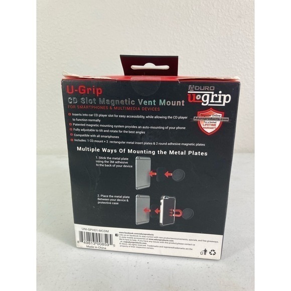 Universal Phone Mount Secure Car Dashboard Windshield Grip Holder Hands-Free NEW - Picture 6 of 7